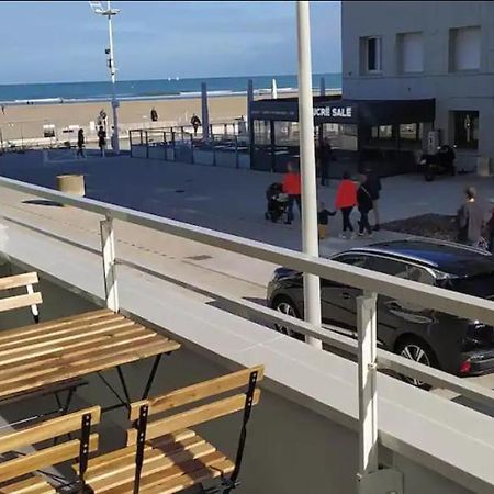 Bel appt neuf - vue mer - terrasse - parking privé Dunkirk Esterno foto