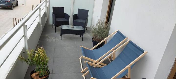 Bel appt neuf - vue mer - terrasse - parking privé Dunkirk Esterno foto